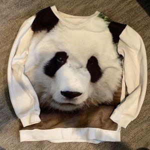 Popupshop panda bear sweatshirt!
